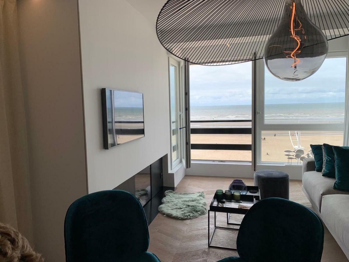 Seashore Beach View Koksijde Bagian luar foto